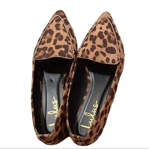 Lulus cheetah print loafers